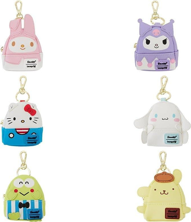 Hello Kitty & Friends 50Th Anniversary Blind Box Mini Backpack Keychain Charm